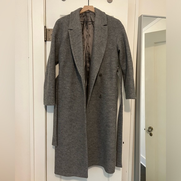 COS wool belted coat - Picture 4 of 7